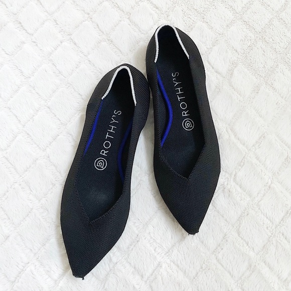 Rothy's Shoes - ‼️RESERVED‼️ROTHY’S The Point White Halo Flats